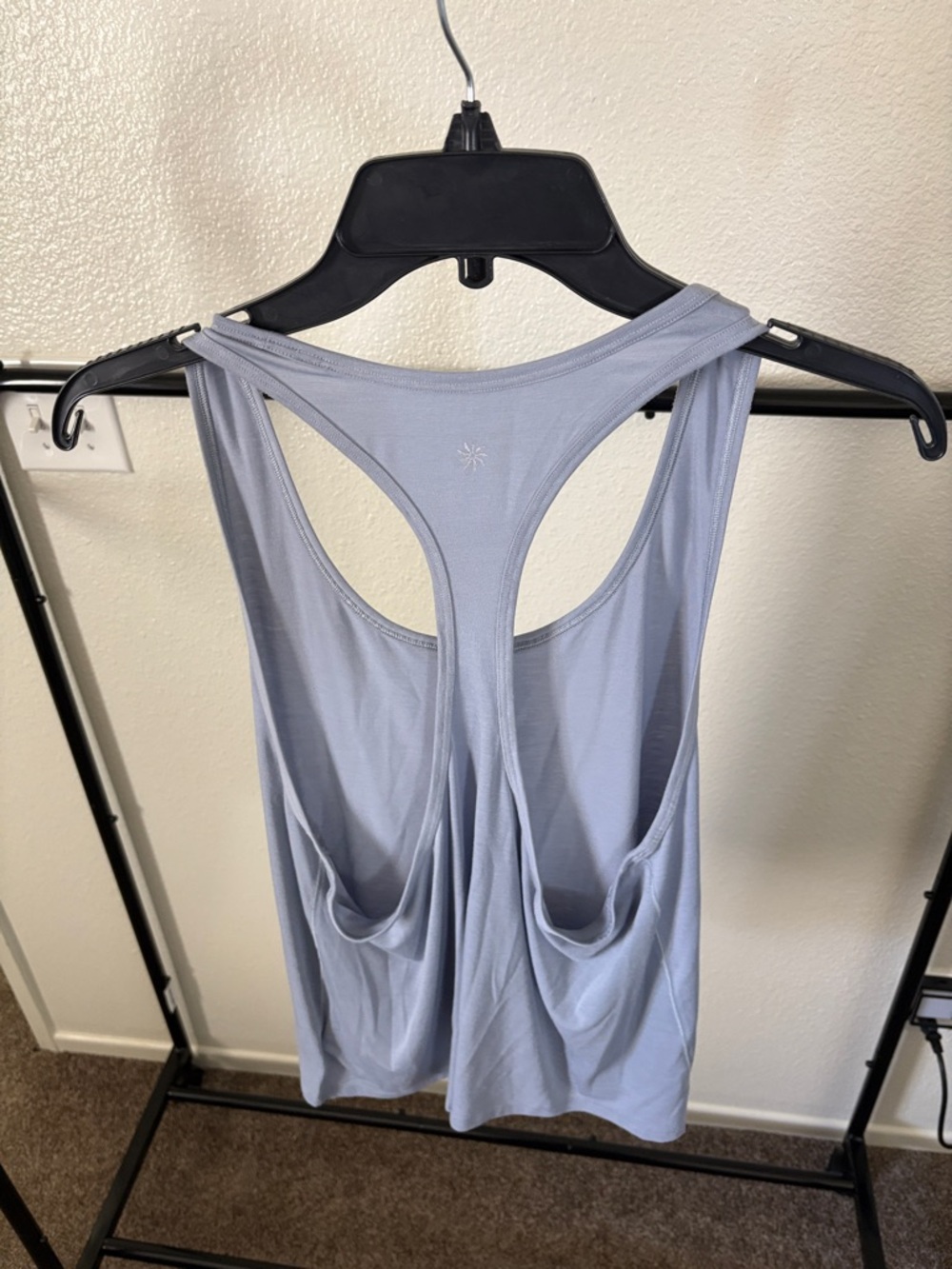 Athleta Light Blue Racerback Tank - Picture 2 of 2